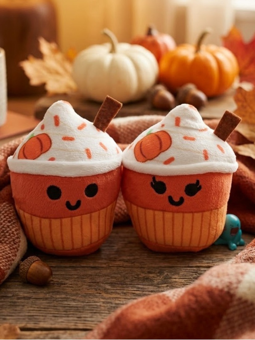 Pumpkin Latte Plush Toys 2 Pack